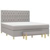 vidaXL &Kappa;&rho;&epsilon;&beta;ά&tau;&iota; Boxspring &mu;&epsilon; &Sigma;&tau;&rho;ώ&mu;&alpha; &Alpha;&nu;. &Pi;&rho;ά&sigma;&iota;&nu;&omicron; 160x200&epsilon;&kappa; &Upsilon;&phi;&alpha;&sigma;&mu;ά&tau;&iota;&nu;&omicron;