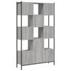 vidaXL Βιβλιοθήκη Γκρι Sonoma 102 x 28 x 172εκ. από Επεξεργασμένο Ξύλο