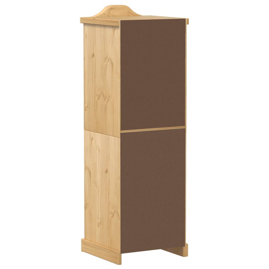 vidaXL Ντουλάπα Corona 55x52x170 εκ. από Μασίφ Ξύλο Πεύκου