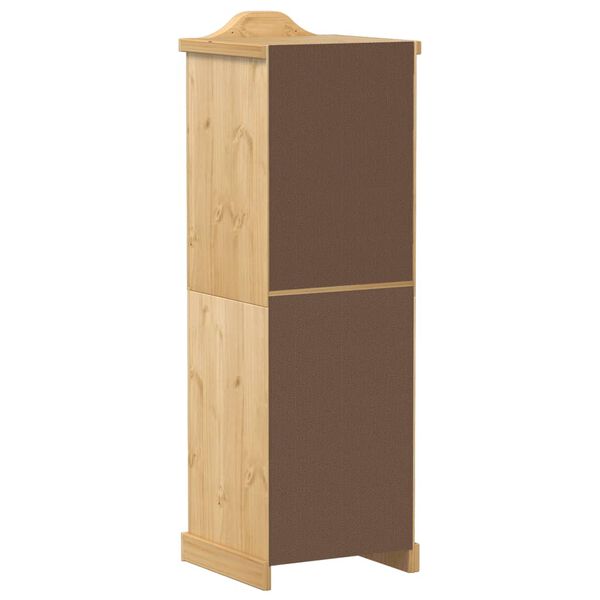 vidaXL Ντουλάπα Corona 55x52x170 εκ. από Μασίφ Ξύλο Πεύκου