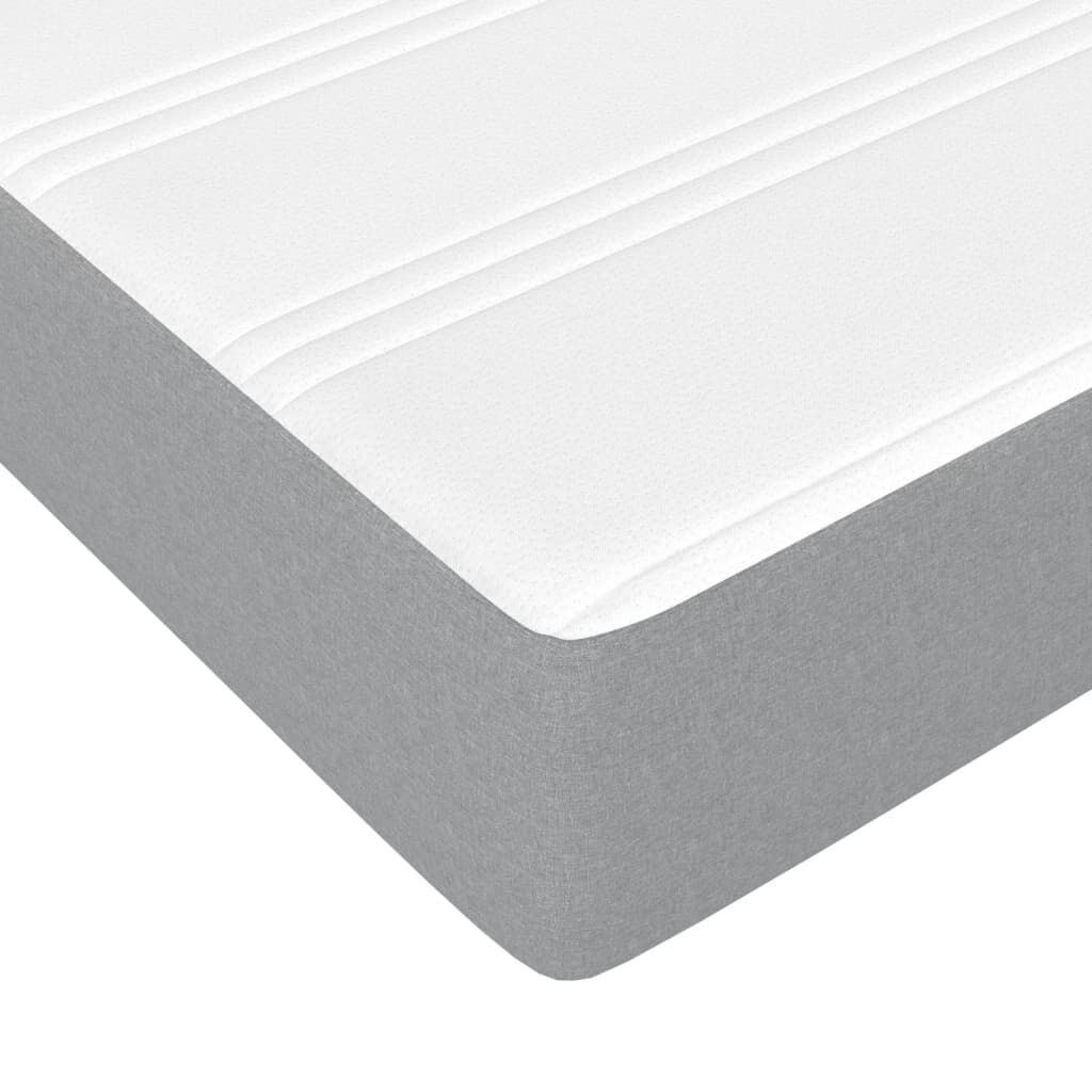 vidaXL Κρεβάτι με Στρώμα Λευκό 160x200 εκ Μασίφ Ξύλο Πεύκου