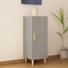 vidaXL Ντουλάπι Γκρι Σκυροδέματος 34,5x34x90 εκ. Επεξεργασμένο Ξύλο