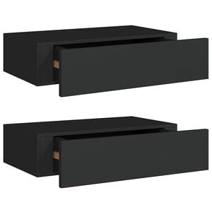 vidaXL &Rho;ά&phi;&iota;&alpha; &Tau;&omicron;ί&chi;&omicron;&upsilon; &mu;&epsilon; &Sigma;&upsilon;&rho;&tau;ά&rho;&iota;&alpha; 2 &Tau;&epsilon;&mu;. &Mu;&alpha;ύ&rho;&alpha; 40 x 23,5 x 10&epsilon;&kappa;. &alpha;&pi;ό MDF