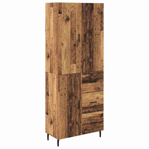 vidaXL Highboard &mu;&epsilon; &sigma;&upsilon;&rho;&tau;ά&rho;&iota; 2 pcs &Pi;&alpha;&lambda;&iota;ό &Xi;ύ&lambda;&omicron; &Sigma;ύ&nu;&theta;&epsilon;&tau;&omicron; &Xi;ύ&lambda;&omicron; &kappa;&alpha;&iota; &Gamma;&upsilon;&alpha;&lambda;ί