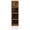 vidaXL Κάτω ντουλάπι Riga Παλιό ξύλο 20x44,5x81,5 cm