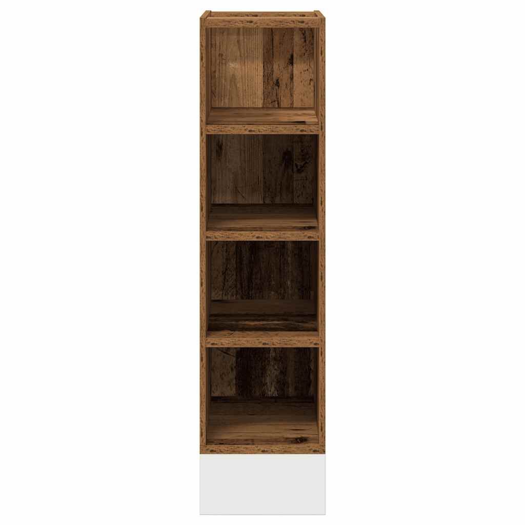 vidaXL Κάτω ντουλάπι Riga Παλιό ξύλο 20x44,5x81,5 cm