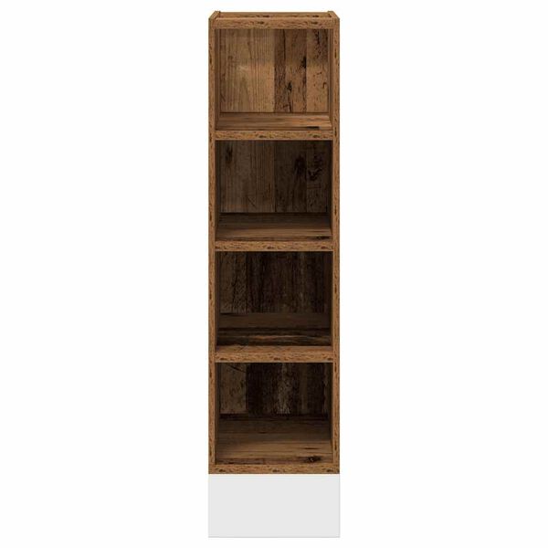 vidaXL Κάτω ντουλάπι Riga Παλιό ξύλο 20x44,5x81,5 cm