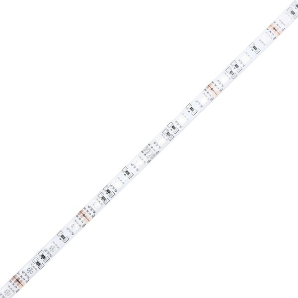 vidaXL Έπιπλο Τηλεόρασης με LED Λευκό 200 x 36,5 x 40 εκ.