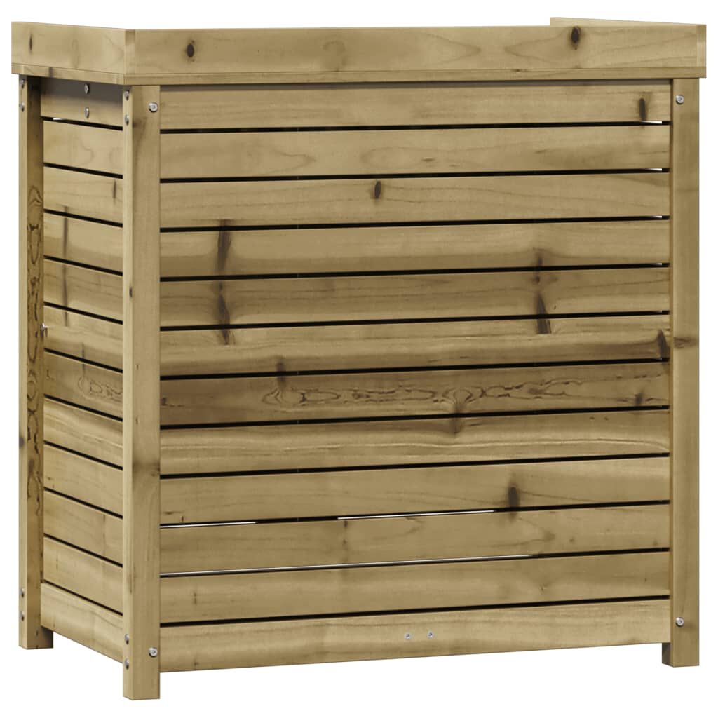 vidaXL Τραπέζι Κηπουρικής με Ράφια 82,5x50x86,5 εκ. Εμποτ. Ξύλο Πεύκου