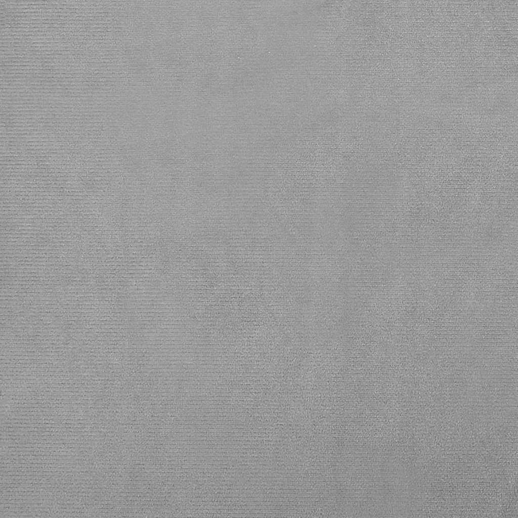 vidaXL Κρεβάτι Σκύλου Ανοιχτό Γκρι 60 x 40 x 30 εκ. Βελούδινο