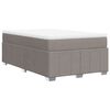 vidaXL &Kappa;&rho;&epsilon;&beta;ά&tau;&iota; Boxspring &mu;&epsilon; &Sigma;&tau;&rho;ώ&mu;&alpha; Taupe 120x190 &epsilon;&kappa;. &Upsilon;&phi;&alpha;&sigma;&mu;ά&tau;&iota;&nu;&omicron;