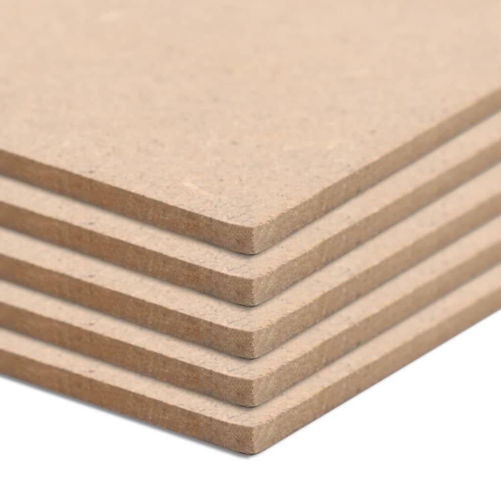 vidaXL Φύλλα MDF 8 τεμ. Τετράγωνα 60 x 60 εκ. 12 χιλ.