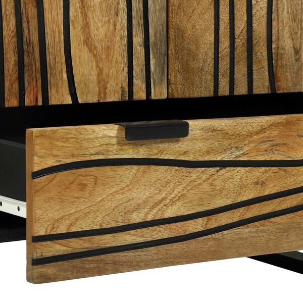 vidaXL Υψηλός πίνακας 60x33.5x100 cm Μασίφ ξύλο μάνγκο