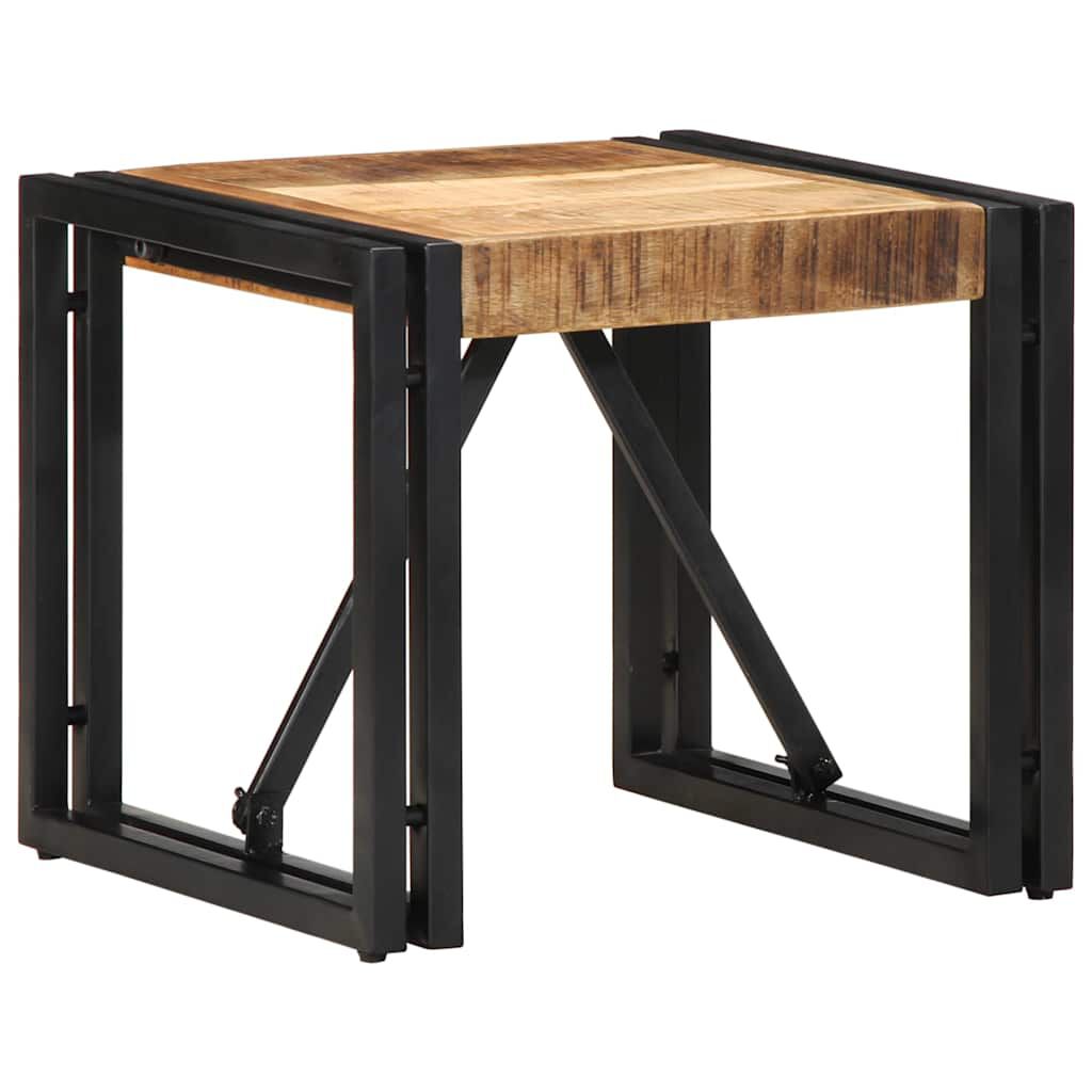 vidaXL Τραπεζάκι σαλονιού 40x40x35 cm Στερεό ακατέργαστο ξύλο Mango