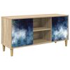 vidaXL &Nu;&tau;&omicron;&upsilon;&lambda;ά&pi;&iota; TV RAALTE 102 x 33 x 50 &epsilon;&kappa;. Sonoma &Epsilon;&pi;&epsilon;&xi;&epsilon;&rho;&gamma;&alpha;&sigma;&mu;έ&nu;&omicron; &Xi;ύ&lambda;&omicron;