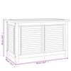 vidaXL Μπαούλο Αποθήκευσης Κήπου με Τσάντα 90x50x58 εκ Μασίφ Ξύλο Teak