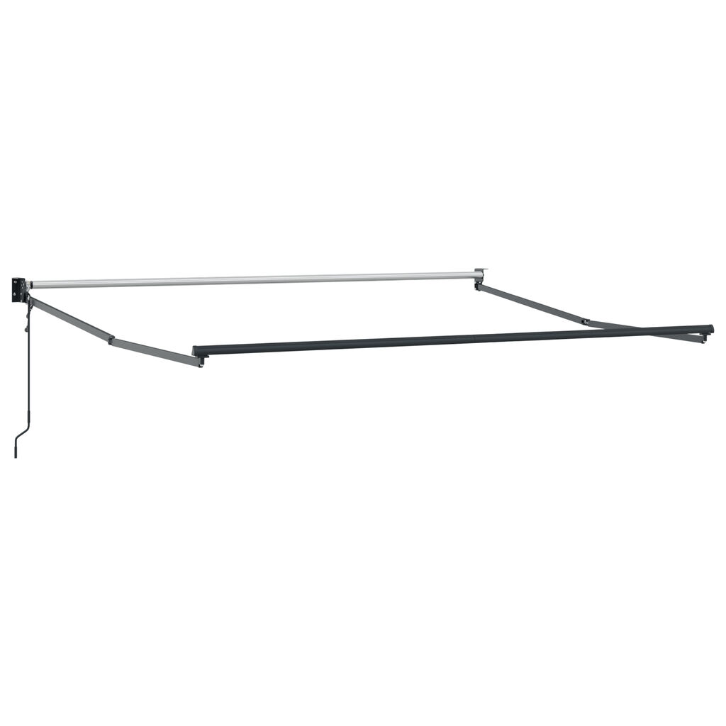 vidaXL Αυτόματη Ανασυρόμενη Τέντα Κόκκινη 300x250 cm