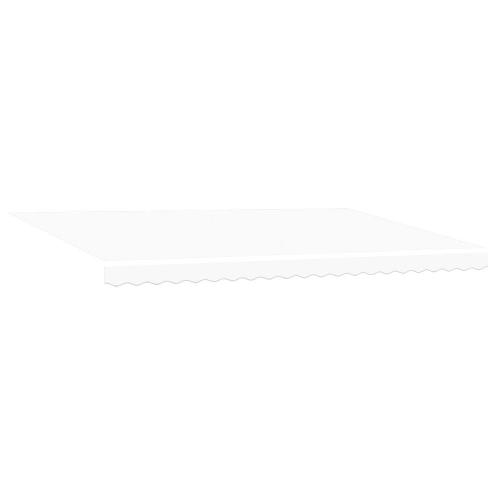 vidaXL Ανασυρόμενη Τέντα Λευκή 500x300 cm