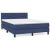 vidaXL &Kappa;&rho;&epsilon;&beta;ά&tau;&iota; Boxspring &mu;&epsilon; &Sigma;&tau;&rho;ώ&mu;&alpha; &Mu;&pi;&lambda;&epsilon; 140x200 &epsilon;&kappa;. &Upsilon;&phi;&alpha;&sigma;&mu;ά&tau;&iota;&nu;&omicron;
