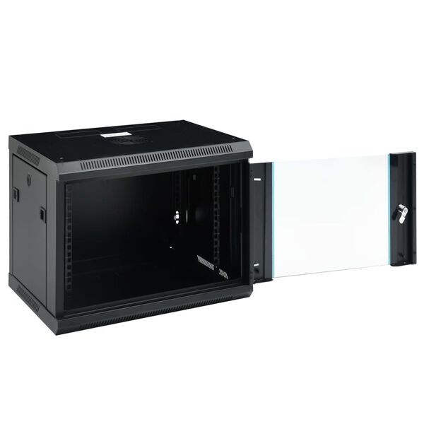 vidaXL Καμπίνα Δικτύου Επιτοίχια 9U 19'' IP20 600x450x510 χιλ.