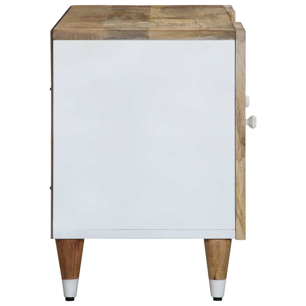 ντουλάπι τηλεόρασης vidaXL 105x33,5x46 cm μασίφ ξύλο Mango