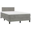 vidaXL &Kappa;&rho;&epsilon;&beta;ά&tau;&iota; Boxspring &mu;&epsilon; &Sigma;&tau;&rho;ώ&mu;&alpha; &Alpha;&nu;&omicron;&iota;&chi;&tau;ό &Gamma;&kappa;&rho;&iota; 120x200 &epsilon;&kappa;. &Beta;&epsilon;&lambda;&omicron;ύ&delta;&iota;&nu;&omicron;