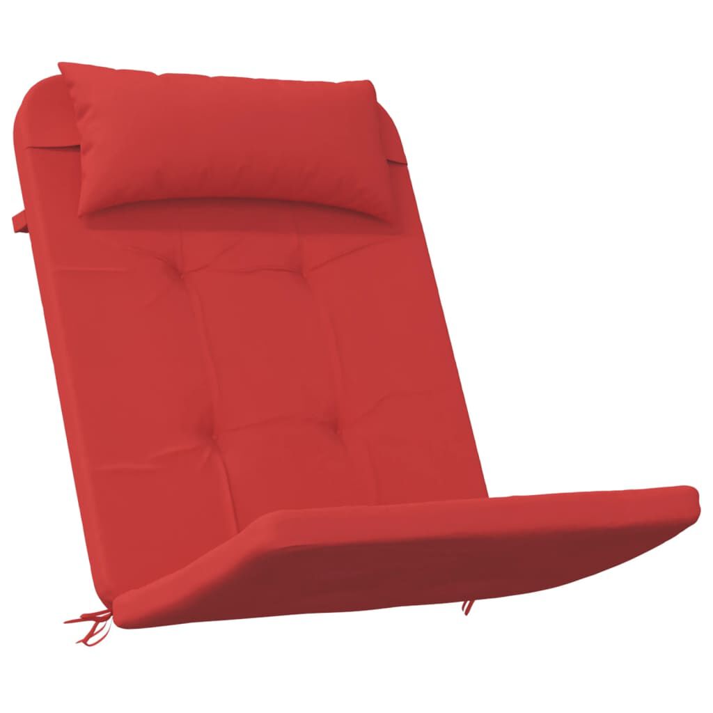 vidaXL Μαξιλάρια Καρέκλας Adirondack 2 τεμ. Κόκκινο από Ύφασμα Oxford