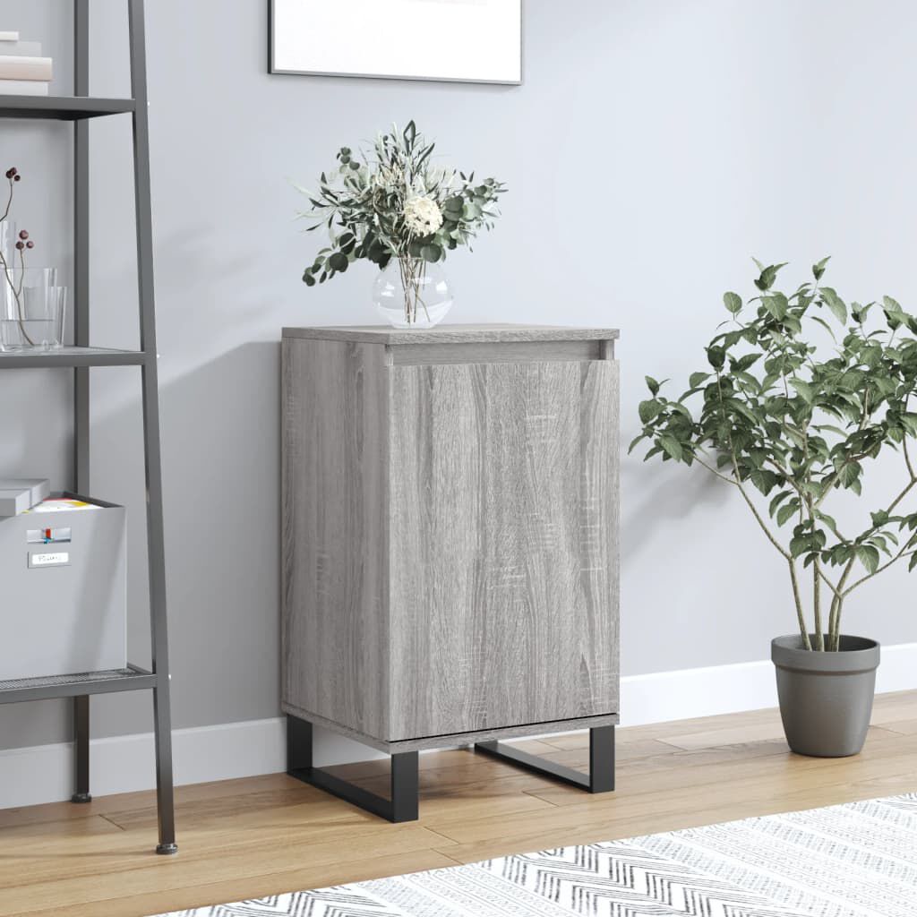vidaXL Συρταριέρα Γκρι Sonoma 40 x 35 x 70 εκ. από Επεξεργασμένο Ξύλο