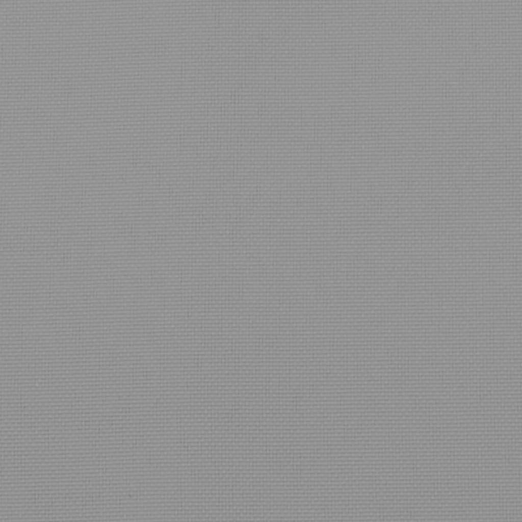vidaXL Μαξιλάρια Καρέκλας 6 τεμ. Γκρι 50 x 50 x 7 εκ. Υφασμάτινα