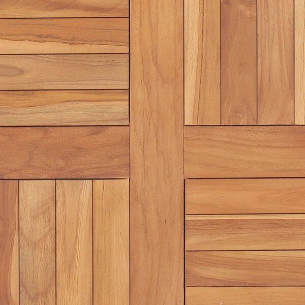 vidaXL Επιφάνεια Τραπεζιού 60 x 60 x 2,5 εκ. Μασίφ Ξύλο Teak