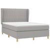 vidaXL &Kappa;&rho;&epsilon;&beta;ά&tau;&iota; Boxspring &mu;&epsilon; &Sigma;&tau;&rho;ώ&mu;&alpha; &Alpha;&nu;&omicron;&iota;&chi;&tau;ό &Gamma;&kappa;&rho;&iota; 140x190 &epsilon;&kappa;. &Upsilon;&phi;&alpha;&sigma;&mu;ά&tau;&iota;&nu;&omicron;