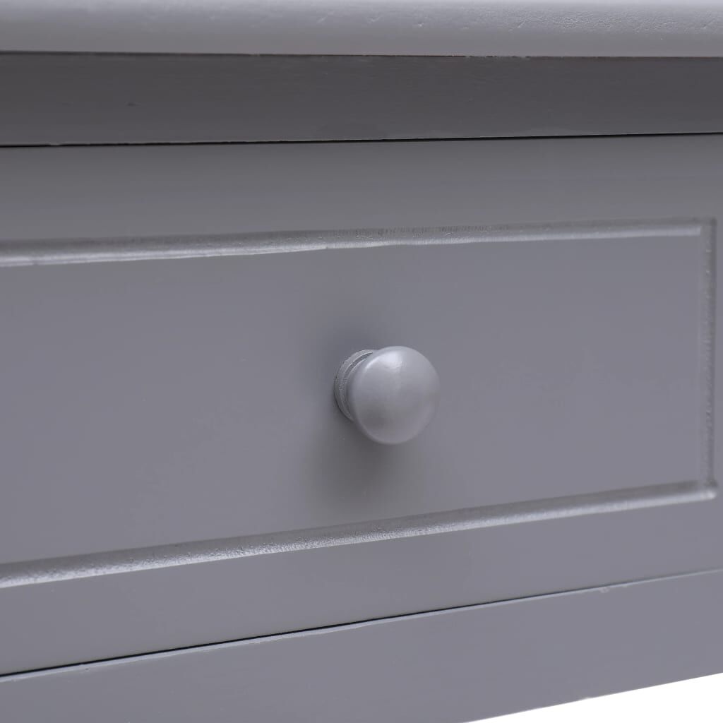 vidaXL Γραφείο Γκρι 110 x 45 x 76 εκ. Ξύλινο