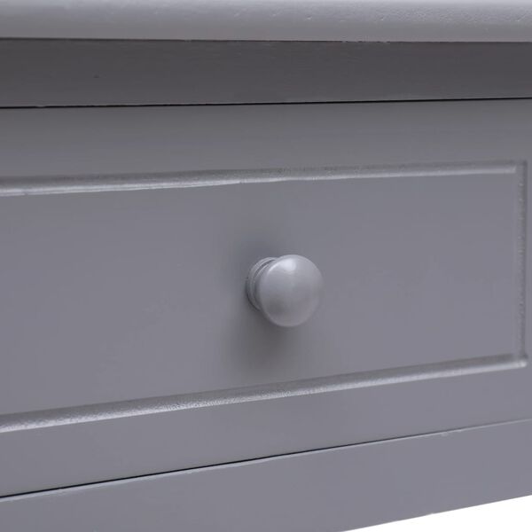vidaXL Γραφείο Γκρι 110 x 45 x 76 εκ. Ξύλινο