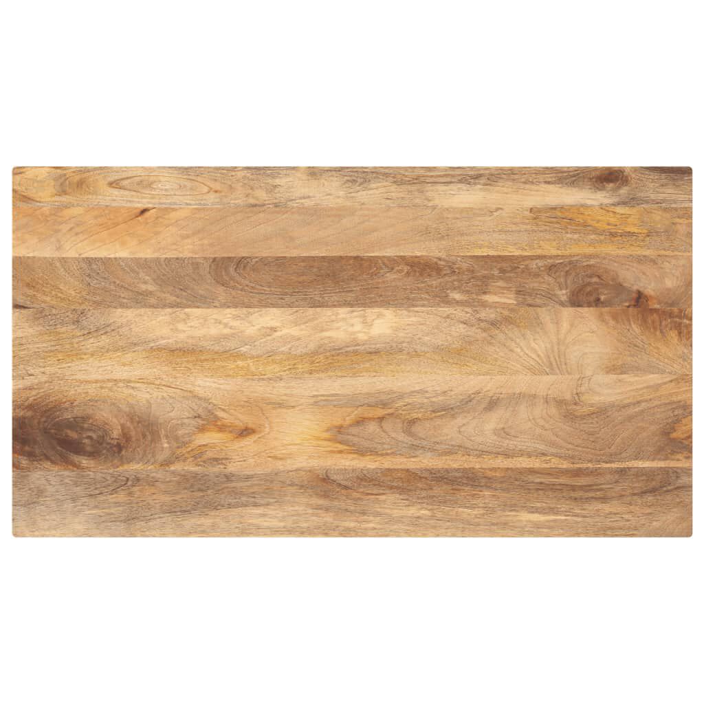 vidaXL Επιφάνεια Τραπεζιού Ορθογώνια 120x70x2,5 εκ. Μασίφ Ξύλο Μάνγκο