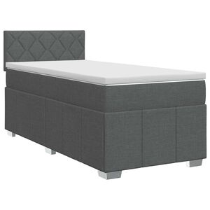 vidaXL &Kappa;&rho;&epsilon;&beta;ά&tau;&iota; box spring &mu;&epsilon; &sigma;&tau;&rho;ώ&mu;&alpha; &Sigma;&kappa;&omicron;ύ&rho;&omicron; &Gamma;&kappa;&rho;&iota; 80 x 200 cm Ύ&phi;&alpha;&sigma;&mu;&alpha;