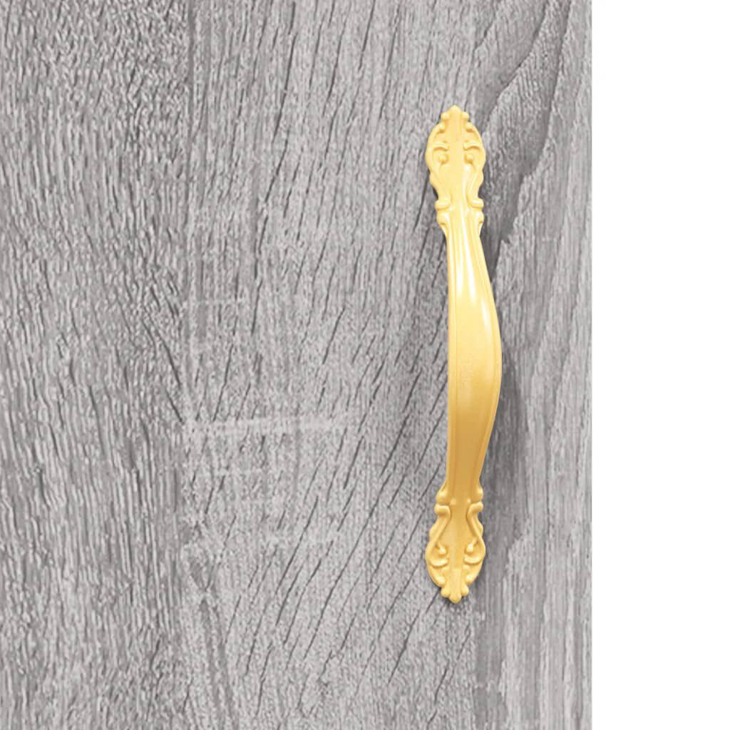 vidaXL Τραπεζάκι Σαλονιού Γκρι Sonoma 90x50x40 εκ. Επεξεργασμένο Ξύλο