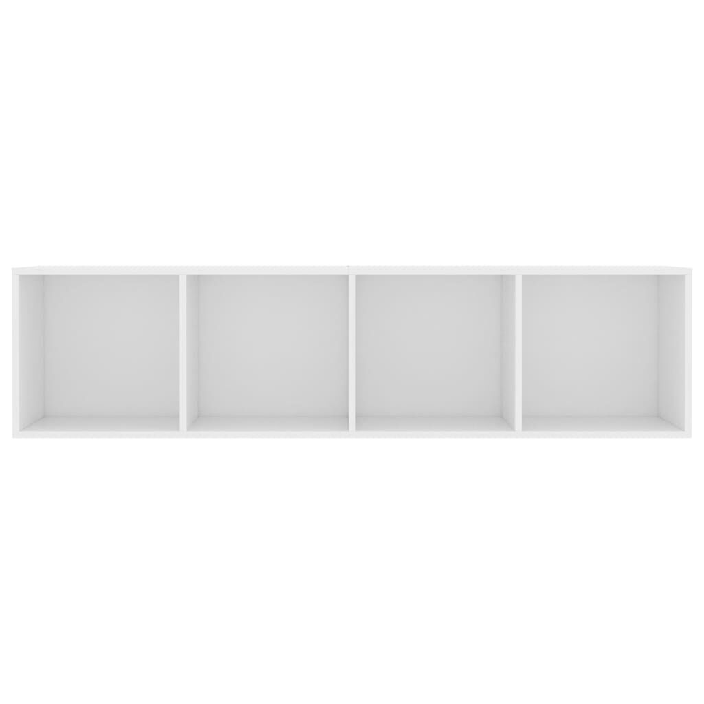 vidaXL Βιβλιοθήκη/Έπιπλο Τηλεόρασης Λευκό 143 x 30 x 36 εκ.