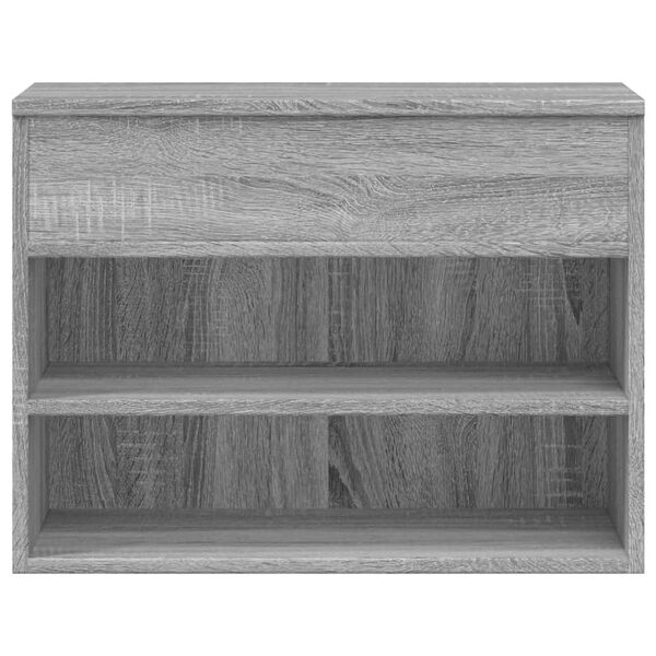 vidaXL Παπουτσοθήκη Γκρι Sonoma 60x30x45 εκ. από Επεξεργασμένο Ξύλο