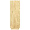 vidaXL Βιβλιοθήκη/Διαχωριστικό Χώρου 80x35x103 εκ. Μασίφ Ξύλο Πεύκου