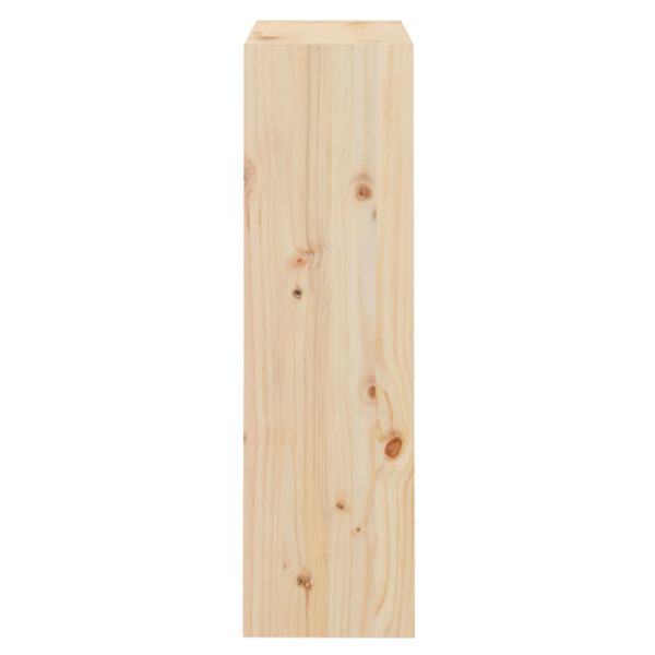 vidaXL Βιβλιοθήκη/Διαχωριστικό Χώρου 60x30x103,5 εκ. Μασίφ Ξύλο Πεύκου