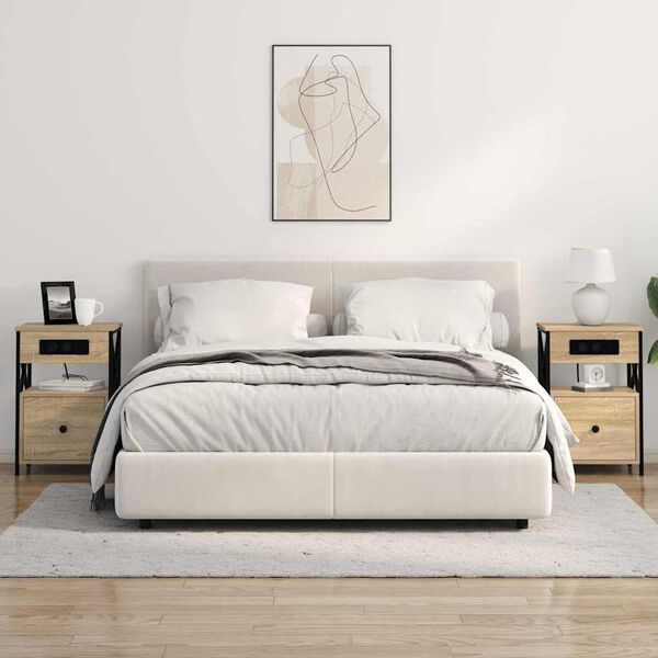 vidaXL &Kappa;&omicron;&mu;&omicron;&delta;ί&nu;&omicron; &Delta;&rho;ύ&sigmaf; Sonoma 40 x 31 x 60 &epsilon;&kappa;. &Epsilon;&pi;&epsilon;&xi;&epsilon;&rho;&gamma;&alpha;&sigma;&mu;έ&nu;&omicron; &xi;ύ&lambda;&omicron;