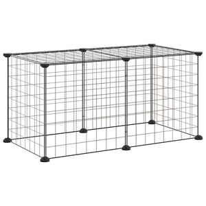 vidaXL &Kappa;&lambda;&omicron;&upsilon;&beta;ί &gamma;&iota;&alpha; &Kappa;&alpha;&tau;&omicron;&iota;&kappa;ί&delta;&iota;&alpha; &mu;&epsilon; 8 &Pi;ά&nu;&epsilon;&lambda; &Mu;&alpha;ύ&rho;&omicron; 70x35x35 &epsilon;&kappa;. &Alpha;&tau;&sigma;ά&lambda;&iota;&nu;&omicron;