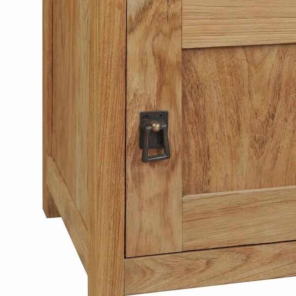 vidaXL Κομοδίνο 40 x 30 x 50 εκ. από Μασίφ Ξύλο Teak