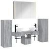 vidaXL &Sigma;&epsilon;&tau; &Epsilon;&pi;ί&pi;&lambda;&omega;&nu; &Mu;&pi;ά&nu;&iota;&omicron;&upsilon; 6 pcs &Gamma;&kappa;&rho;&iota; Sonoma