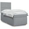 vidaXL &Kappa;&rho;&epsilon;&beta;ά&tau;&iota; Boxspring &mu;&epsilon; &Sigma;&tau;&rho;ώ&mu;&alpha; &Alpha;&nu;&omicron;&iota;&chi;&tau;ό &Gamma;&kappa;&rho;&iota; 90x190 &epsilon;&kappa;. &Upsilon;&phi;&alpha;&sigma;&mu;ά&tau;&iota;&nu;&omicron;
