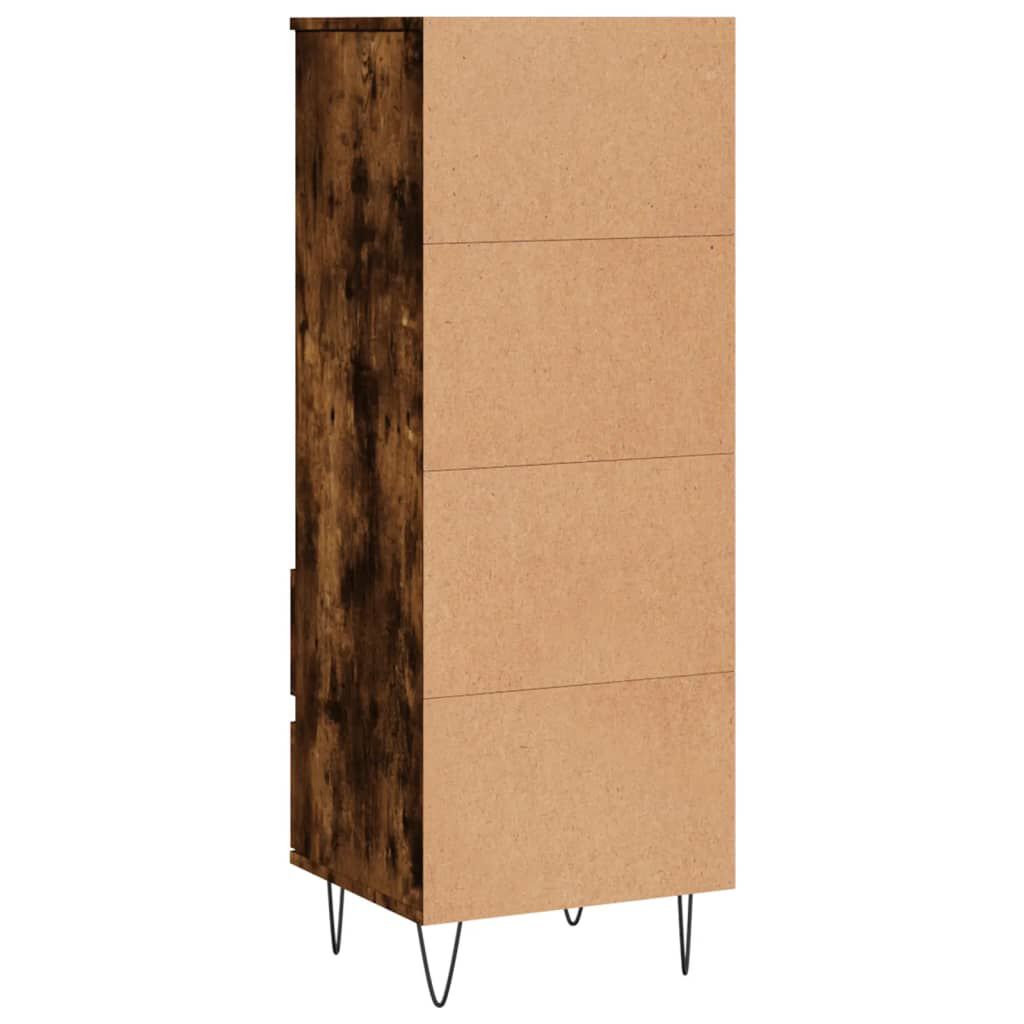 vidaXL Ντουλάπι Καπνιστή Δρυς 40x36x110 εκ. από Επεξεργασμένο Ξύλο