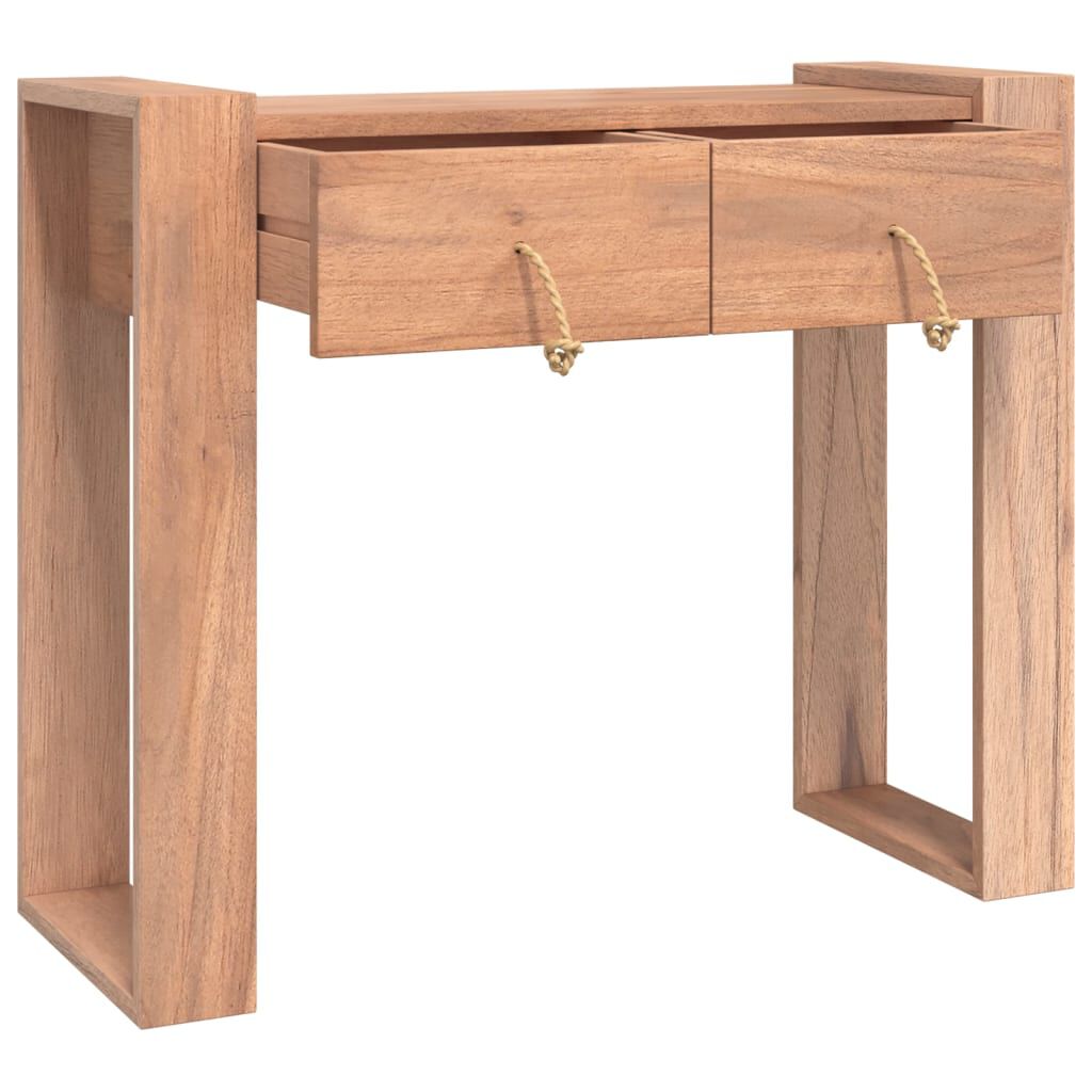 vidaXL Τραπέζι Κονσόλα 90 x 35 x 75 εκ. από Μασίφ Ξύλο Teak