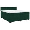 vidaXL &Kappa;&rho;&epsilon;&beta;ά&tau;&iota; Boxspring &mu;&epsilon; &Sigma;&tau;&rho;ώ&mu;&alpha; &Sigma;&kappa;&omicron;ύ&rho;&omicron; &Pi;&rho;ά&sigma;&iota;&nu;&omicron; 200x200&epsilon;&kappa;. &Beta;&epsilon;&lambda;&omicron;ύ&delta;&iota;&nu;&omicron;