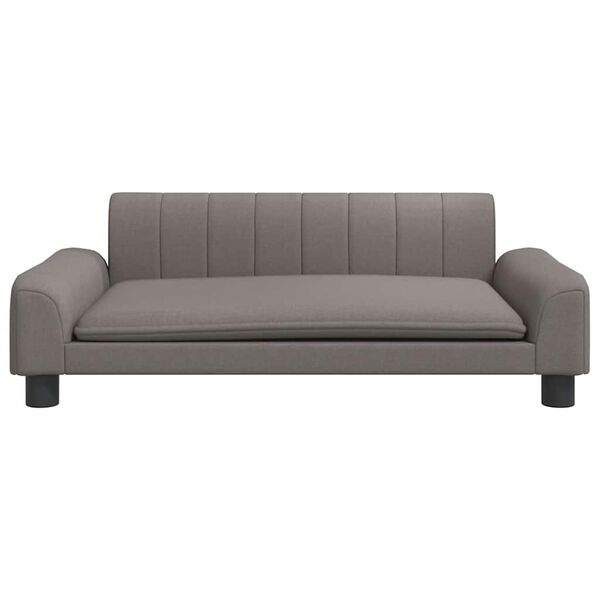 vidaXL Κρεβάτι Σκύλου Taupe 90 x 53 x 30 εκ. Υφασμάτινο