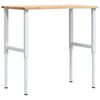 VidaXL &Pi;ά&gamma;&kappa;&omicron;&sigmaf; &Epsilon;&rho;&gamma;&alpha;&sigma;ί&alpha;&sigmaf; 100x60x(71,5-98) cm &Mu;&alpha;&sigma;ί&phi; &Xi;ύ&lambda;&omicron; &Delta;&rho;&upsilon;&sigmaf;
